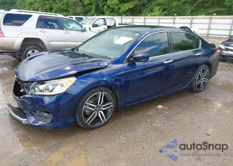 2016 Honda Accord Sport из США, поврежденный, VIN 1HGCR2F54GA031453